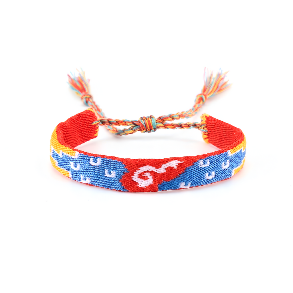 Your Name | Kimi No Na Wa Red Ribbon Bracelet, Taki & Mitsuha Red String of Fate Band