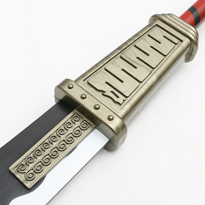 One Piece Mukakumogiri Wooden Toy Katana, 160 CM, Whitebeard Edward Replica Katana
