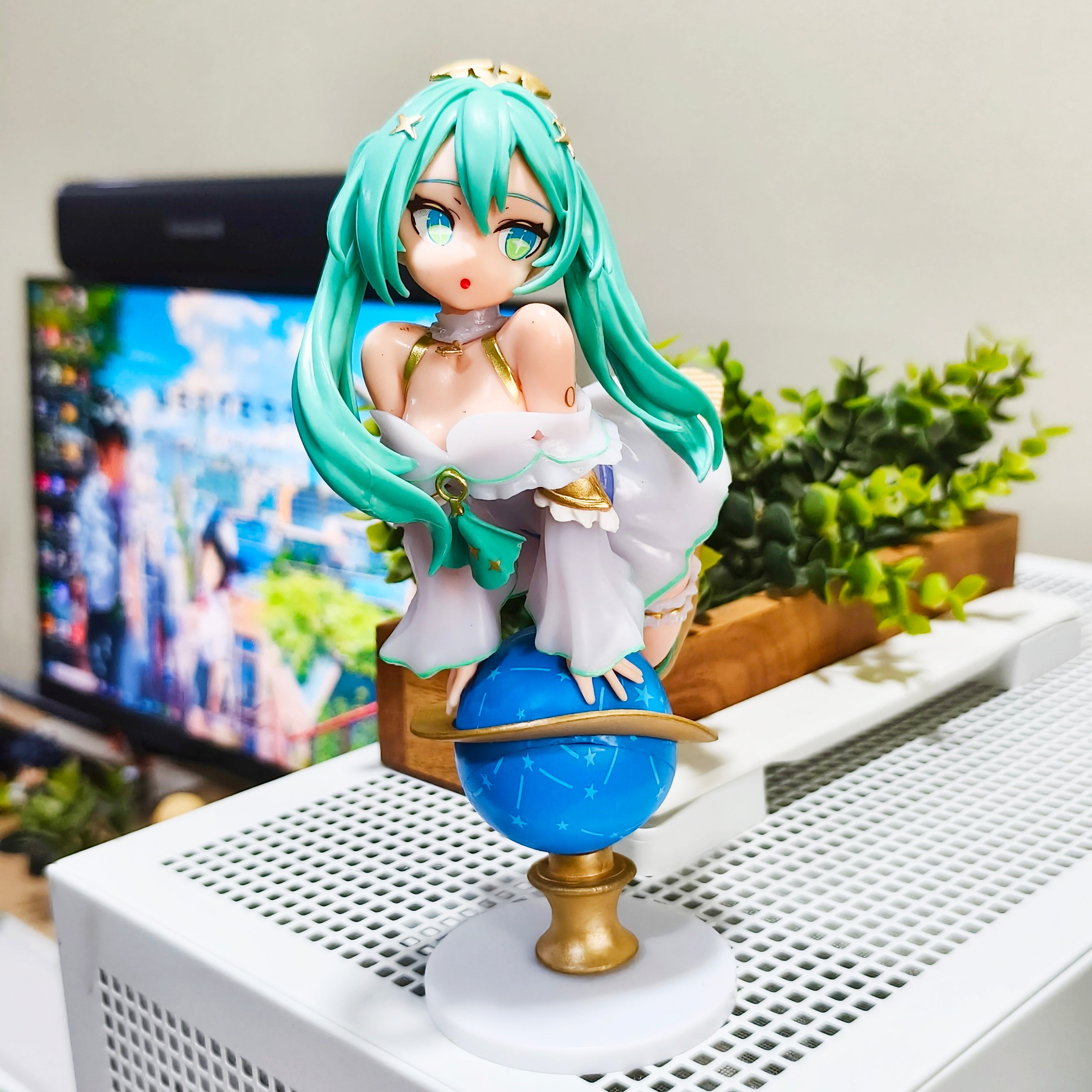 Hatsune Miku Celestial Edition Anime Action Figure - 18 CM